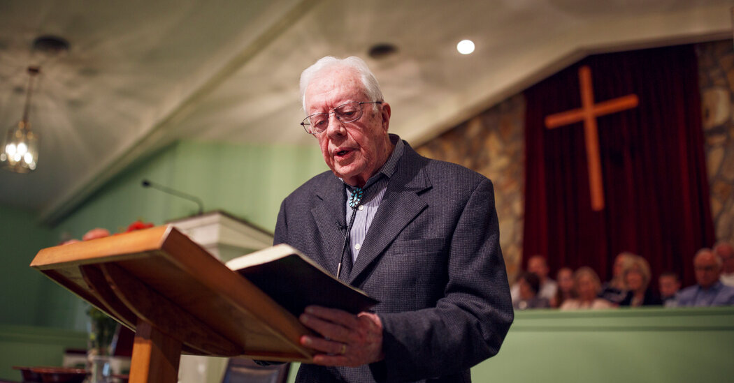Jimmy Carter foi o primeiro presidente dos EUA ‘nascido de novo’