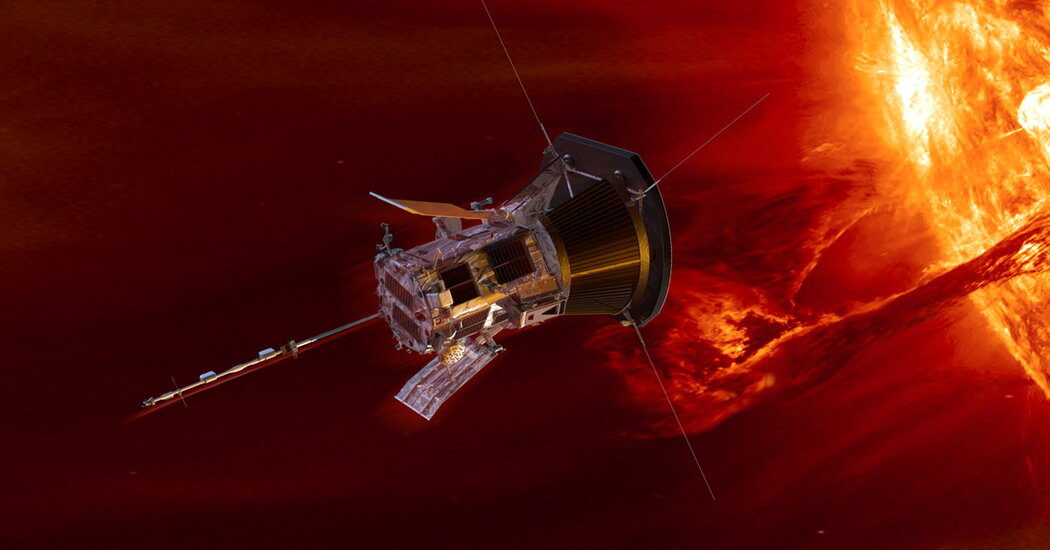 Sonda Solar Parker da NASA envia sinal para casa