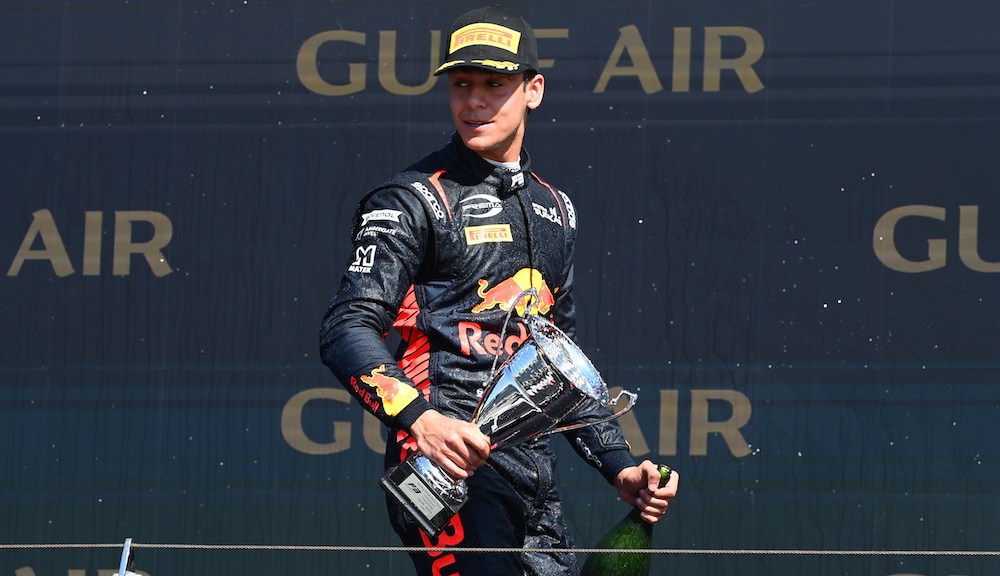 Lindblad no quadro para Red Bull Reserve