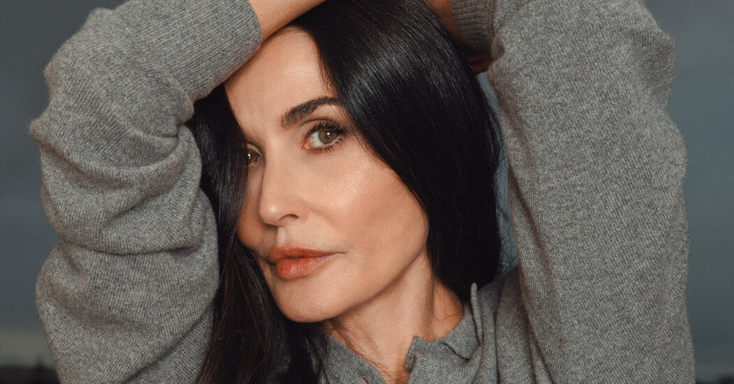 Demi Moore, à beira de seu primeiro Oscar