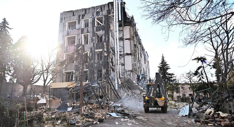 Custo para reconstrução da Ucrânia é estimado em US$ 524 bilhões