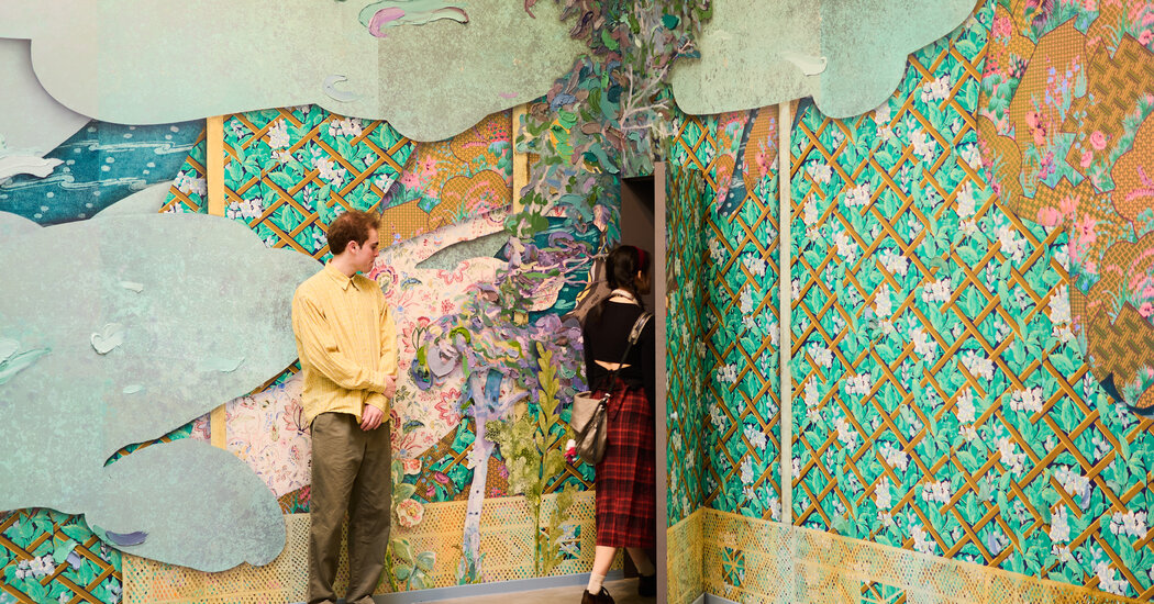 Laura Owens: Abrindo portas para surpreender, mistério e admiração