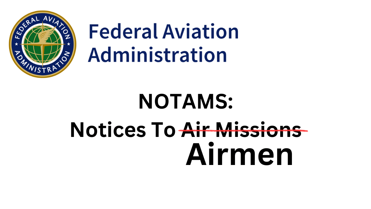 Avisos para aviadores estão de volta