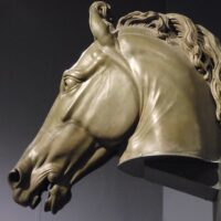 O cavalo colossal de Canova a ser reunido – o blog de história