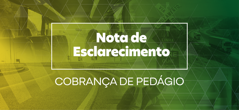 Nota de Esclarecimento — Agência Nacional de Transportes Terrestres
