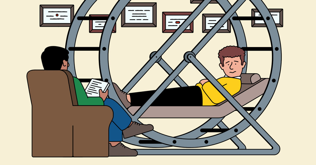 Cavando uma rotina de terapia