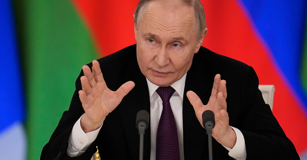 Atualizações ao vivo: Putin para muito aquém de concordar com um cessar-fogo, mas diz que está aberto a um