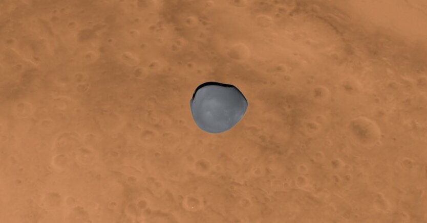 Vídeo mostra Marte e Deimos Close Up durante o haste da ERA da ESA