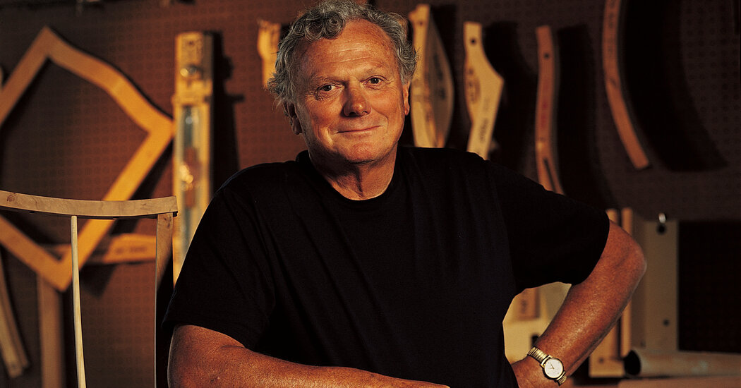 Thomas Moser, marceneiro cujas cadeiras eram obras de arte, morre aos 90