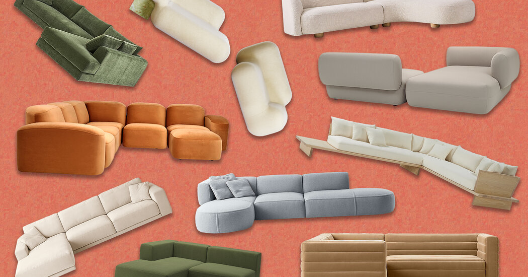 Os melhores sofás seccionais, a uma variedade de preços