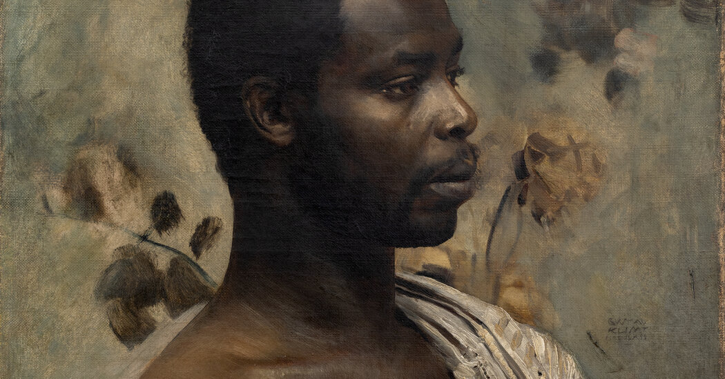 Klimt há muito perdido retrata o príncipe africano