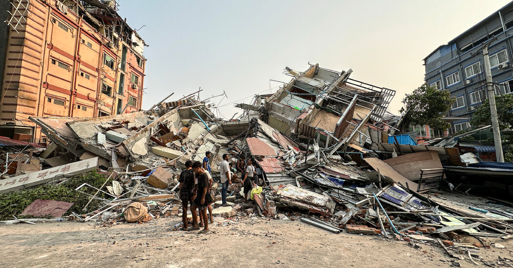 7.7 Magnitude Terremoto atinge Mianmar, deixando mais de 140 mortos: atualizações ao vivo