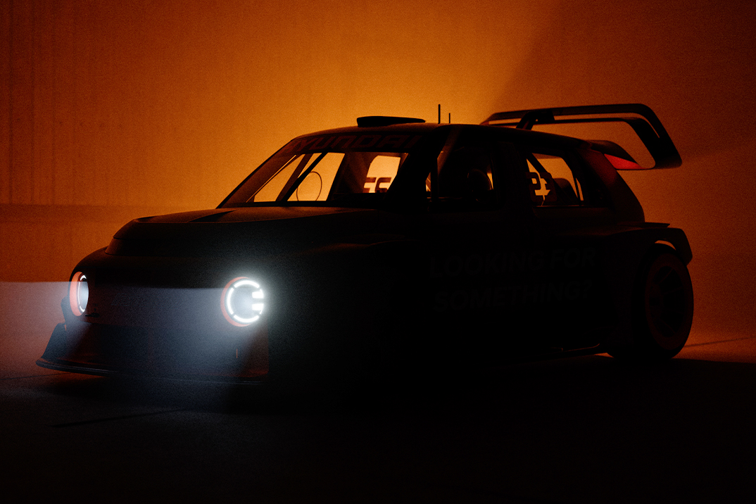 O conceito de insteróide da Hyundai é o grupo B renascido pela era digital