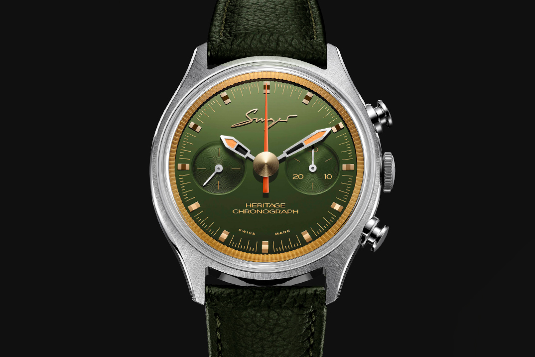 Singer usa movimentos vintage valjoux para fazer sua coleção de patrimônio cronógrafos