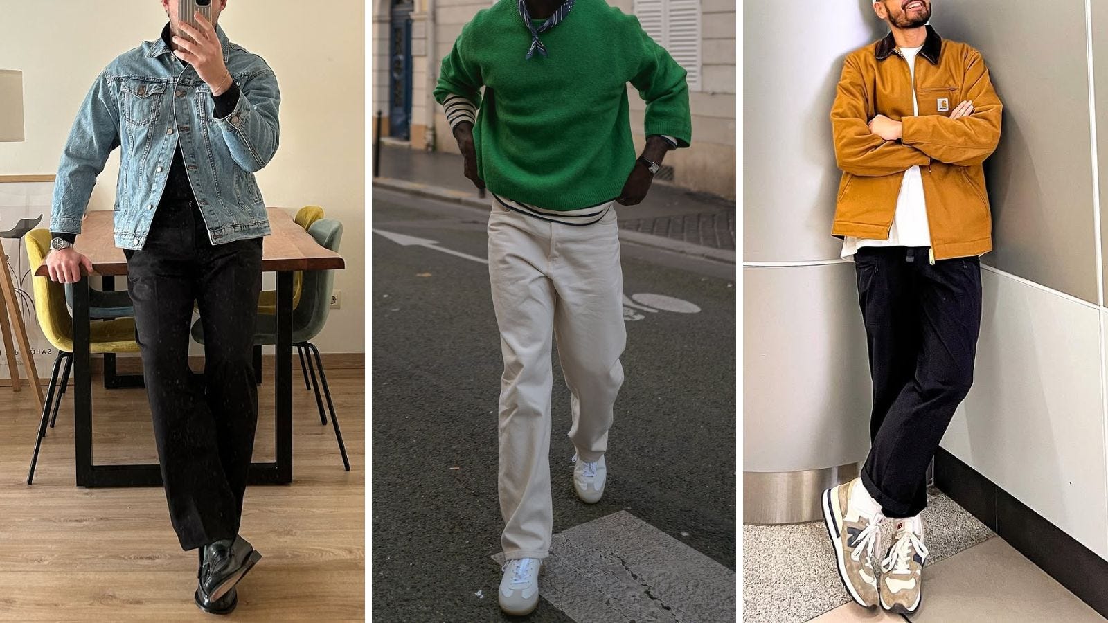 6 roupas de primavera masculinas elegantes