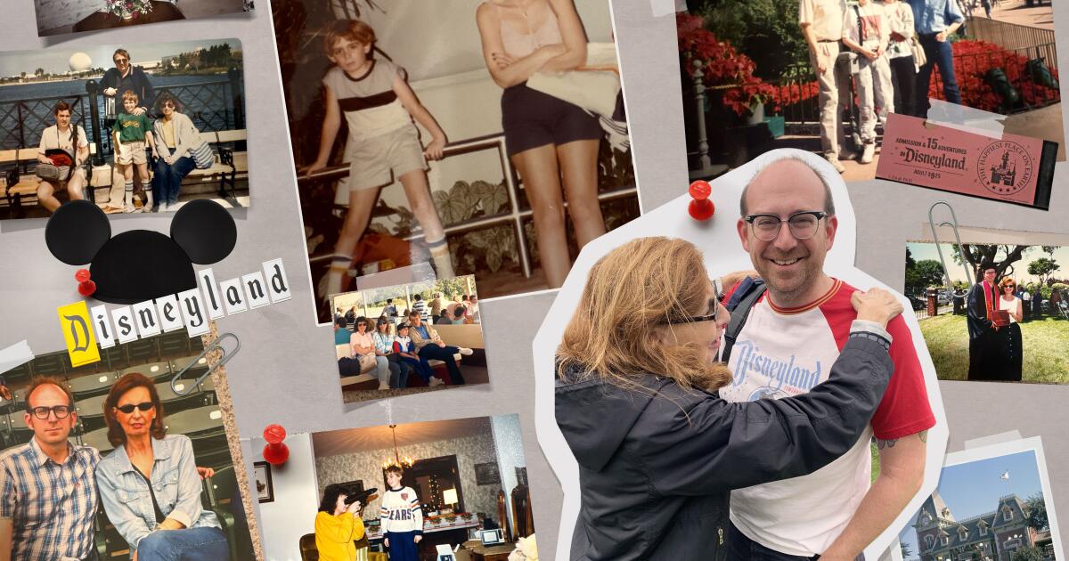 Quando minha mãe morreu, havia apenas um lugar para lamentar: Disneylândia