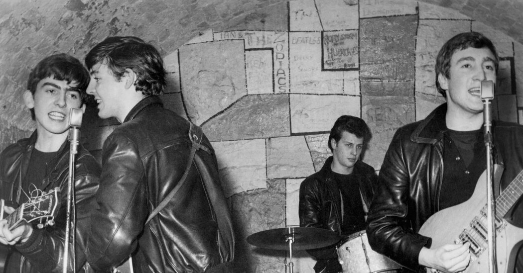 Raras Beatles Audition Fita Surfaces em uma loja de discos de Vancouver