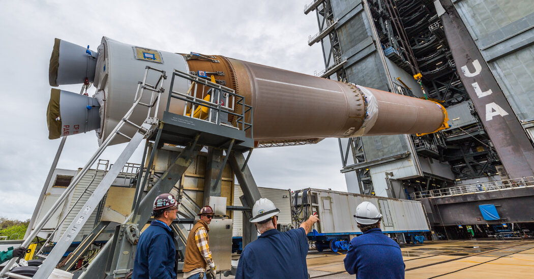 O lançamento do primeiro projeto da Amazon Kuiper Internet Satellites é lavado