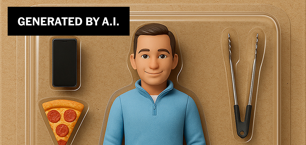 ‘Human Made’: os artistas empurram as bonecas e figuras de ação da AI