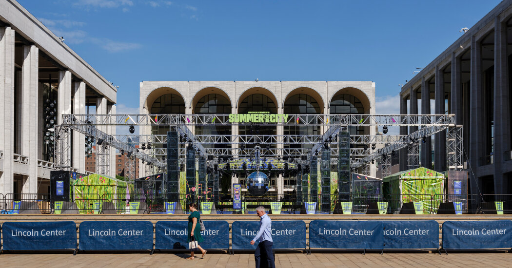 Festival de verão do Lincoln Center para trazer de volta alguma música clássica