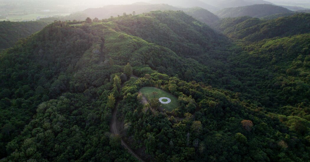 Perto de Bangkok, uma floresta em que a arte parece crescer em árvores