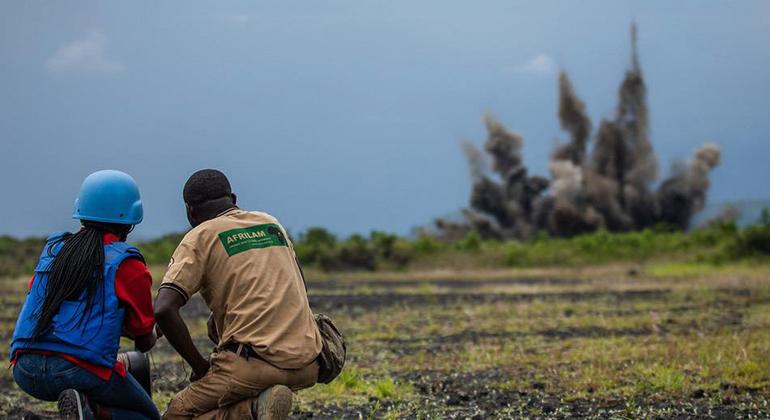 Mais de 100 milhões de pessoas no mundo sob risco de minas antipessoais