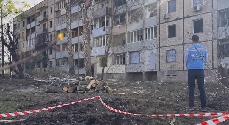 ONU condena ataque com mísseis que matou 34 e feriu mais de 110 na Ucrânia