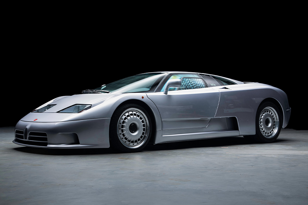 Este Bugatti EB110 GT de 1994 deve ser vendido por US $ 1,5 milhão em leilão