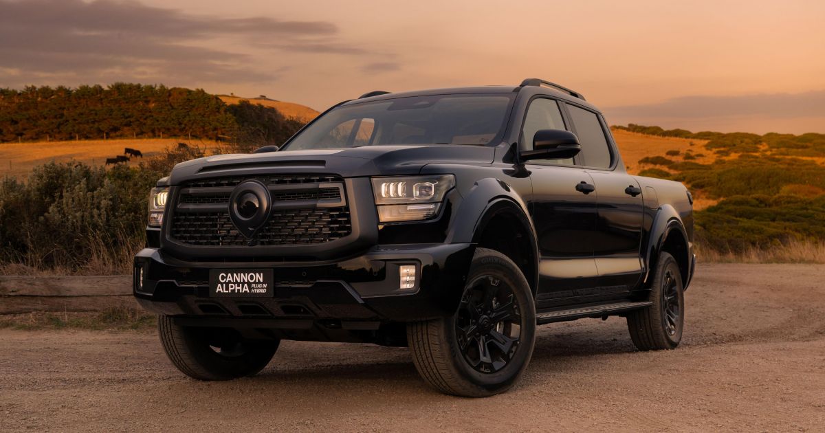 2025 GWM Cannon Alpha PHEV Obtém mais alcance elétrico, preços mais nítidos