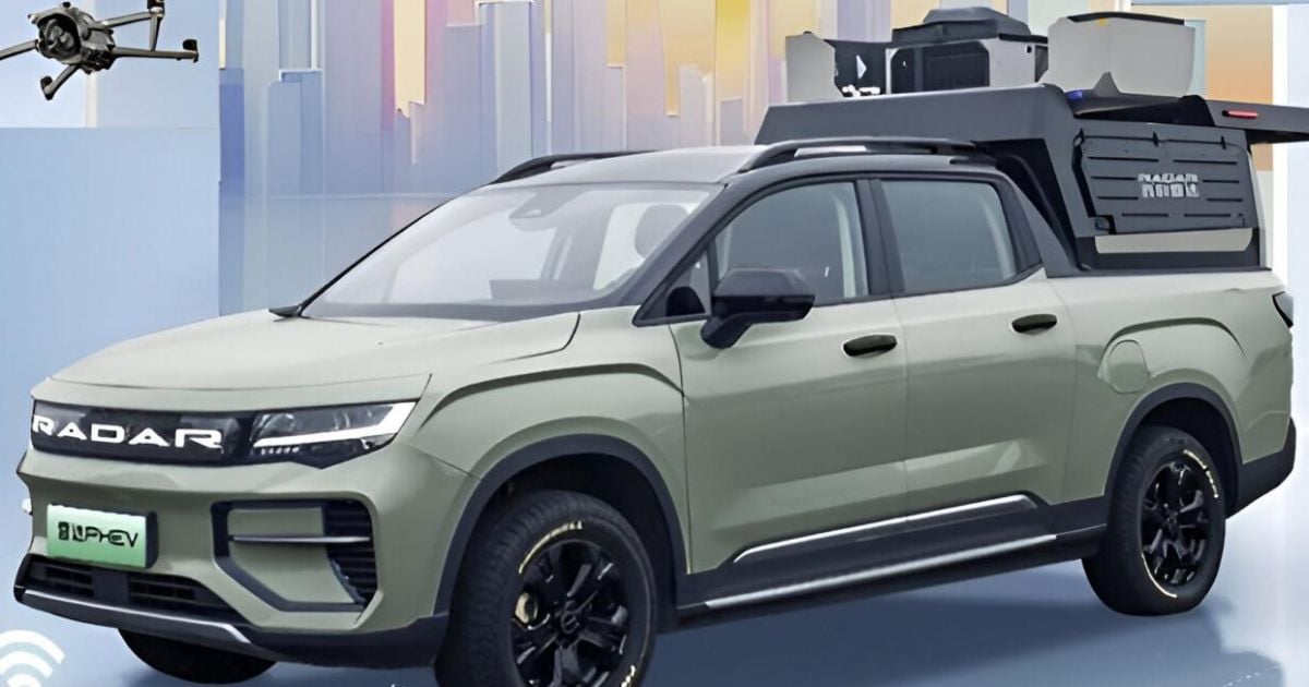 O Radar Rd6 da Geely Rd6 Ute obtém energia PHEV
