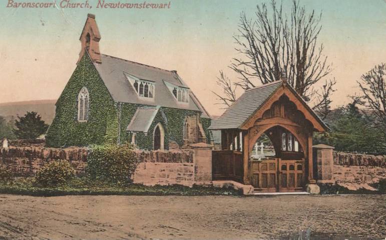 1858 – Igreja de Baronscourt da Irlanda, Newtownstowart, Co. Tyrone