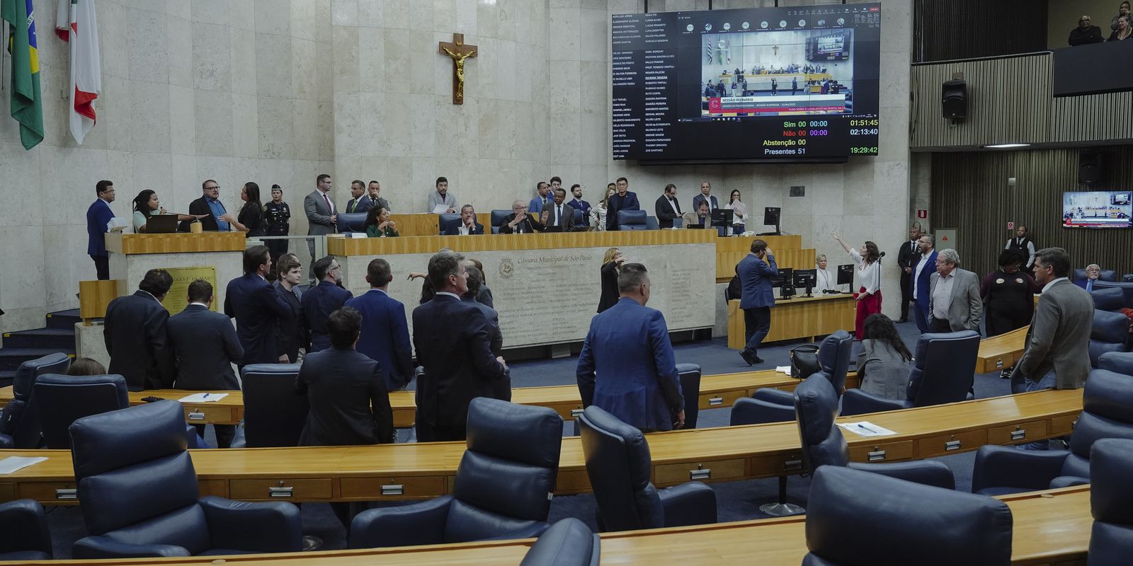 Câmara de SP aprova em 1º turno reajuste de 2,6% de servidores