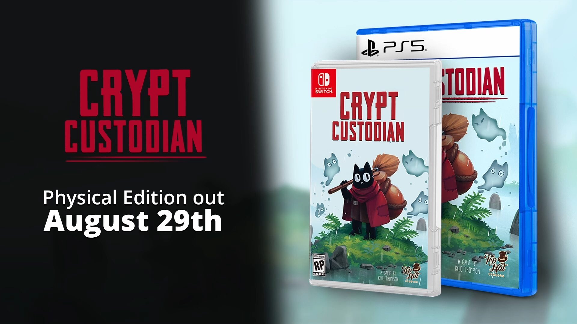 Edição física de custódia de Crypt for PS5, Switch será lançado em 29 de agosto; Novo jogo de Kyle Thompson provocou