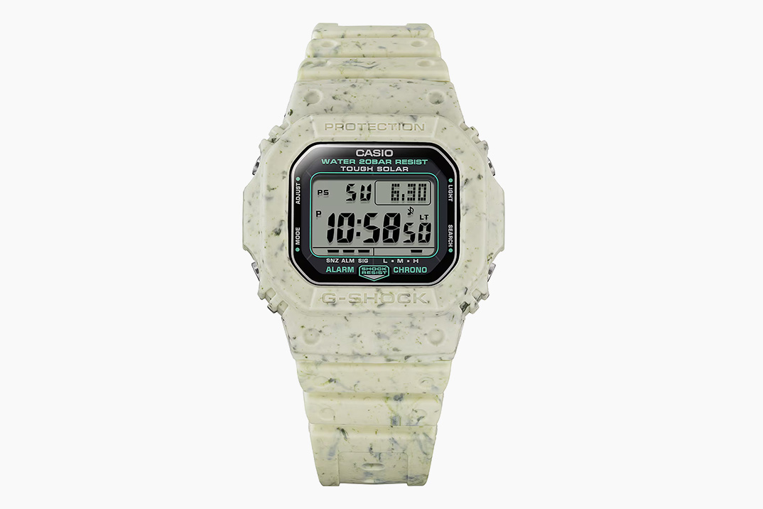 G-Shock fez uma versão bege de streetwear de rua de seu relógio de resina reciclada 5600