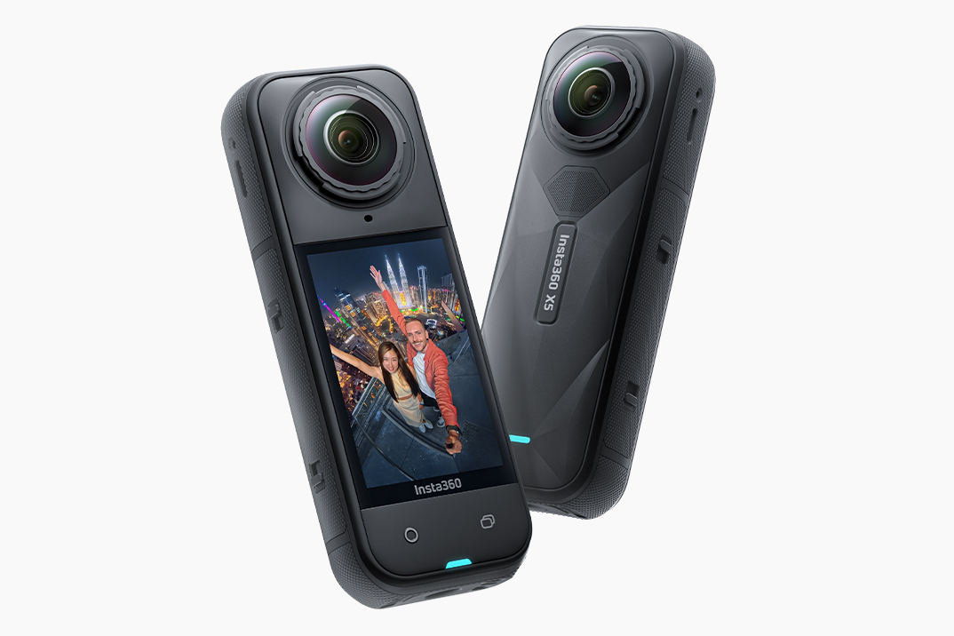 A câmera de ação x5 do Insta360 permite substituir as lentes