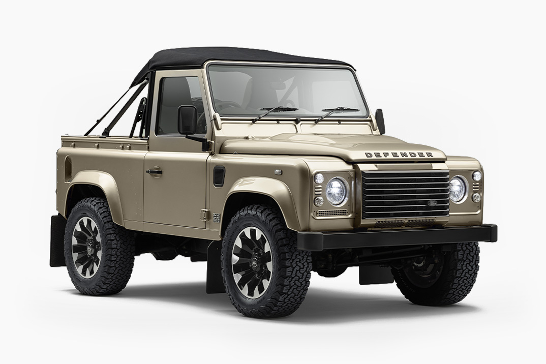 Land Rover ressuscita o topo macio do NAS 90 como o símbolo de status de defensor final