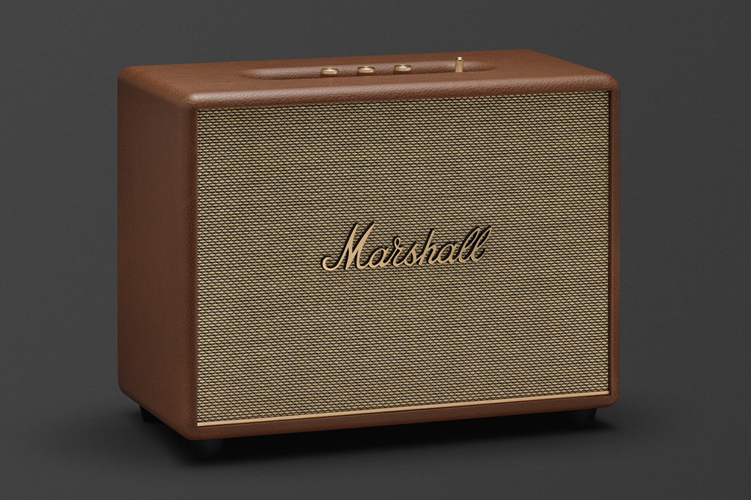 Marshall adiciona uma opção marrom para o alto -falante Woburn III para uma aparência mais vintage