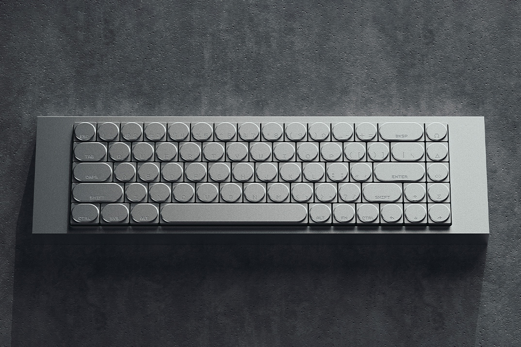 Serene retorna com o Cleaver, um teclado sólido de alumínio que realmente é fácil de viajar