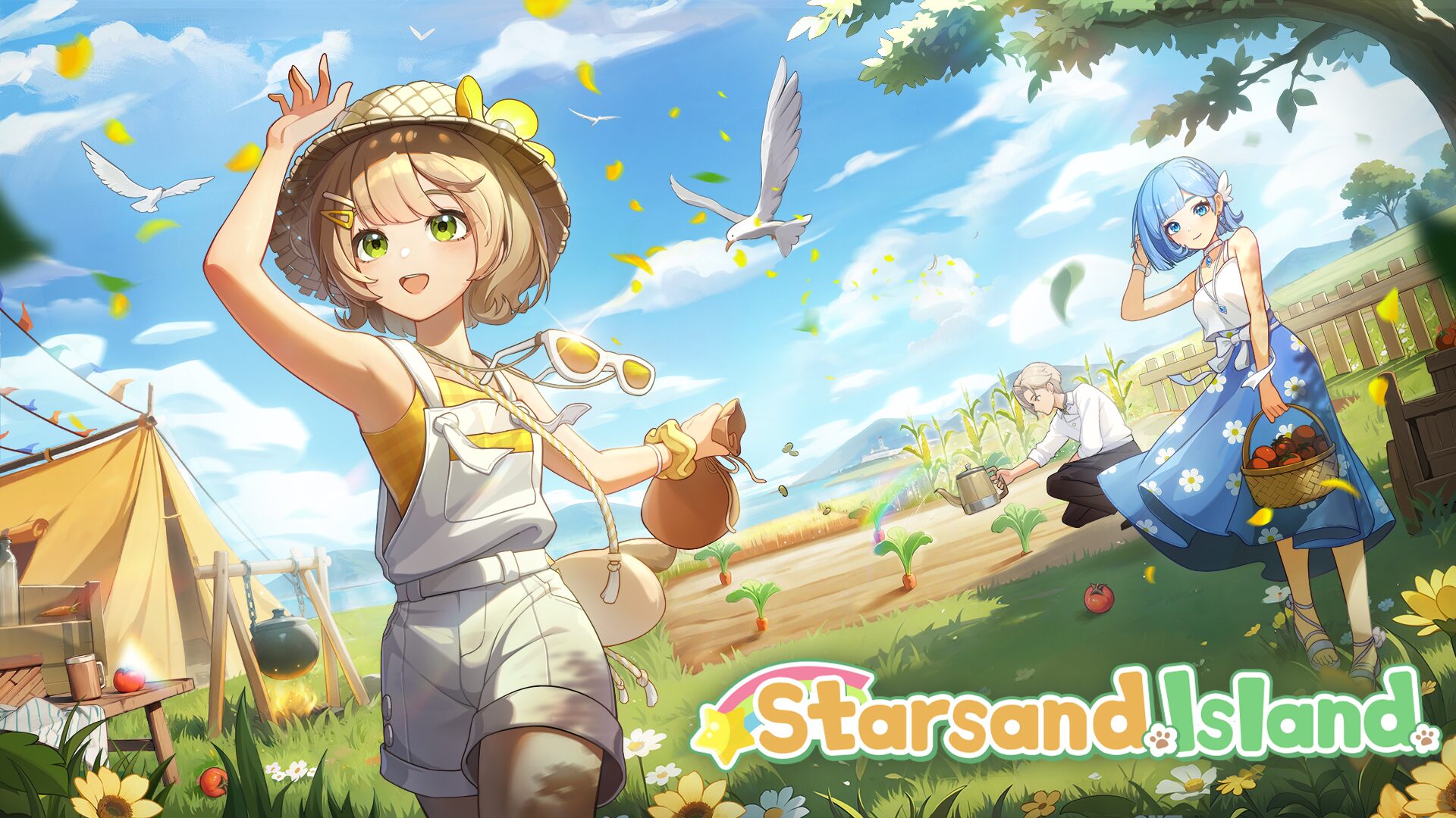 Starsand Island adiciona versões PS5, Xbox Série e Switch, lança neste inverno