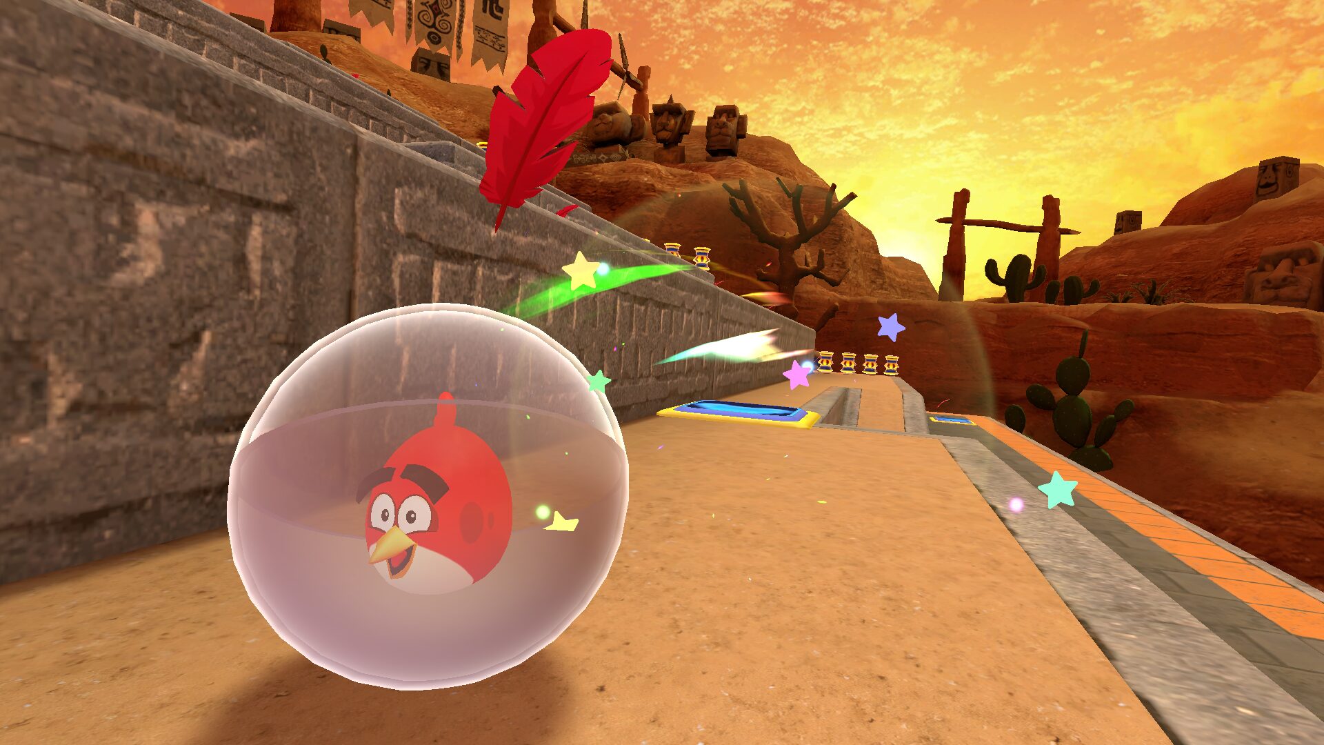 Super Monkey Ball: Banana Rumble DLC personagem Red de Angry Birds agora disponível