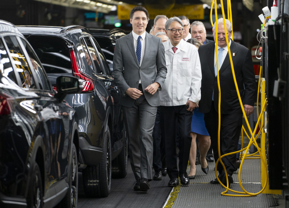A Honda planeja grande mudança de produção em meio a Trump Tariff Fiasco