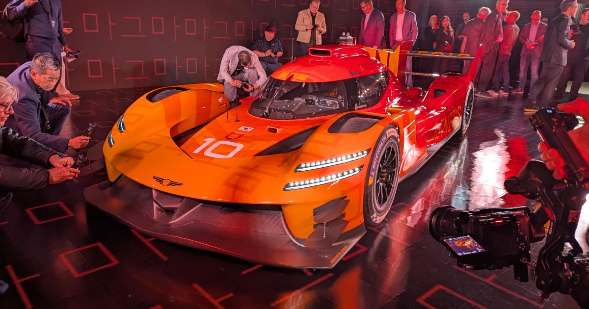 Gênesis está indo para Le Mans com este hipercarro muito laranja
