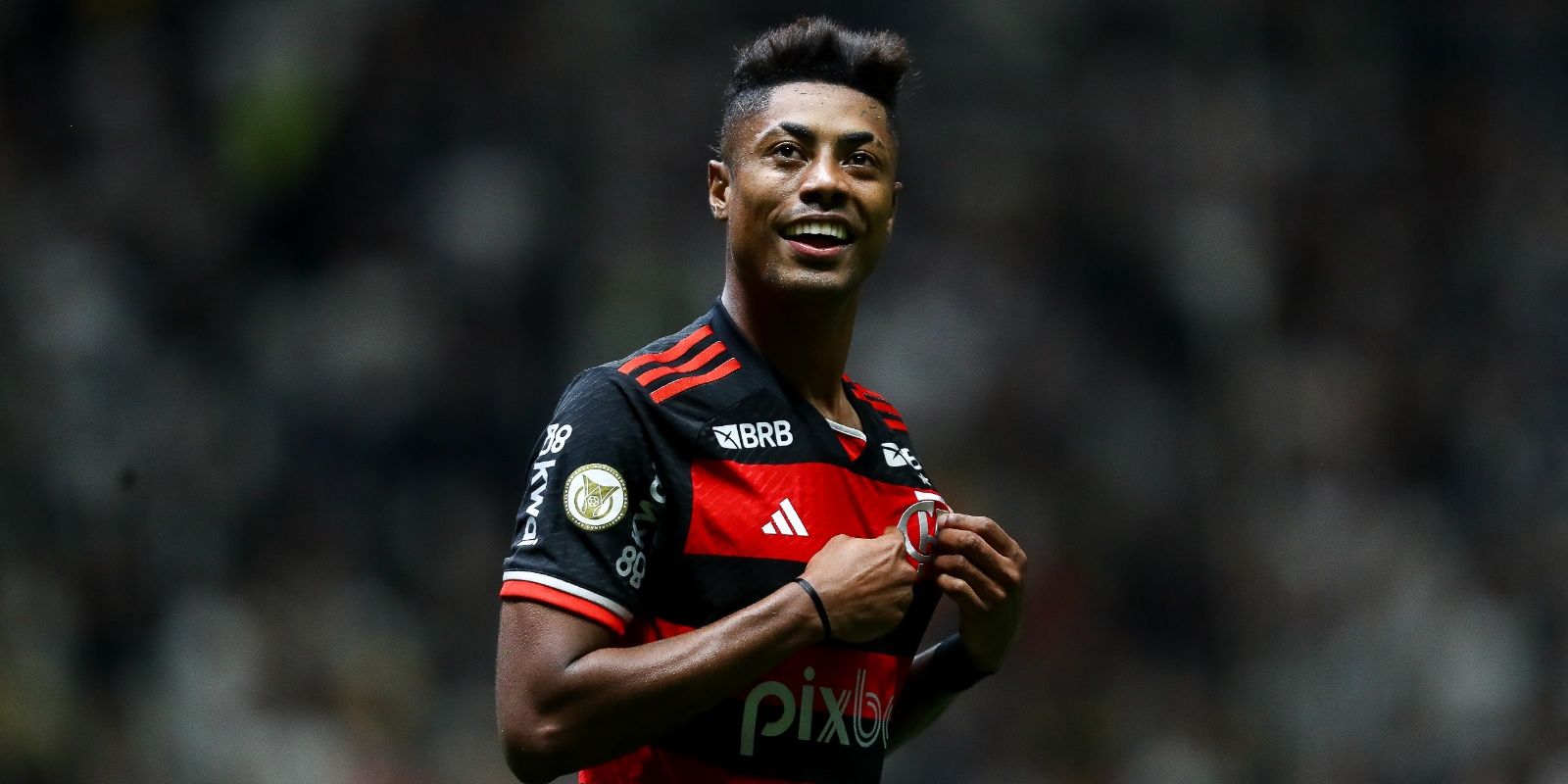 Bruno Henrique é relacionado para jogo do Flamengo pelo Brasileiro