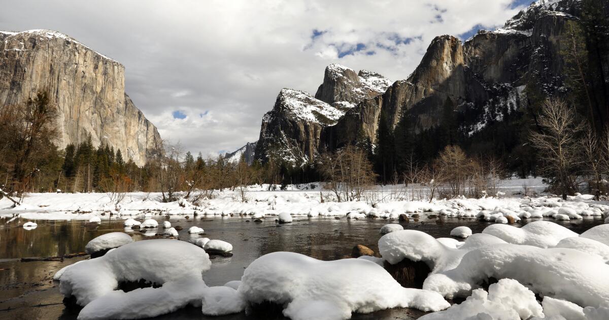 O sistema de reservas de Yosemite foi interrompido para a ‘bênção’ de Trump