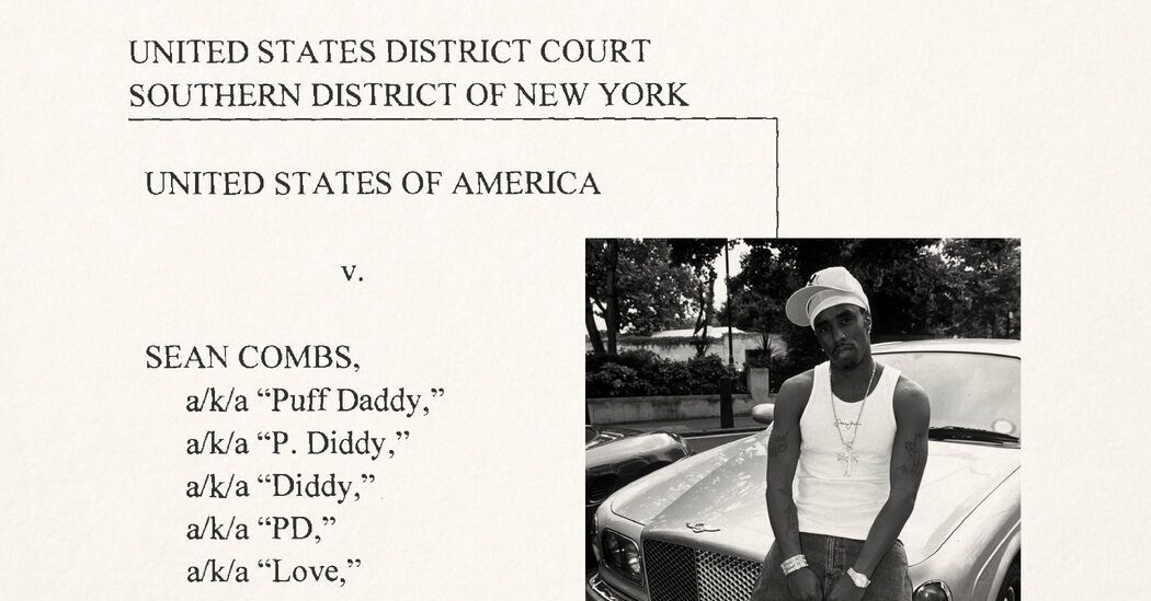 Sean ‘Diddy’ Combs Path de Harlem para Stardom, e agora Tribunal Federal