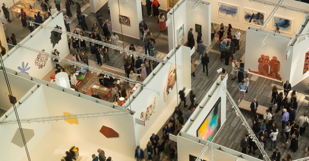 Frieze Nova York, apesar de seu tamanho pequeno, continua sendo um grande empate