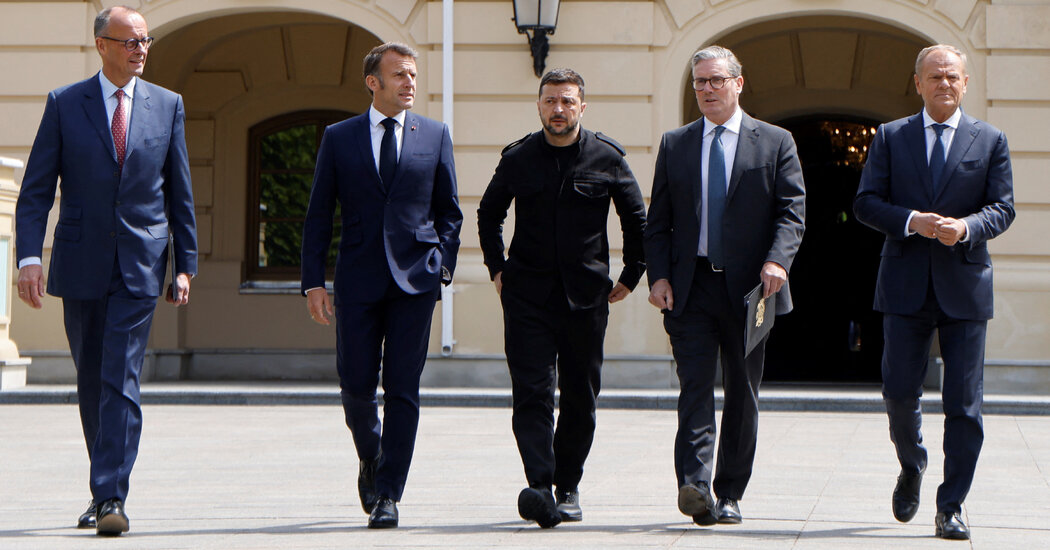 As demandas de Zelensky cessam em resposta à chamada de Putin por negociações diretas