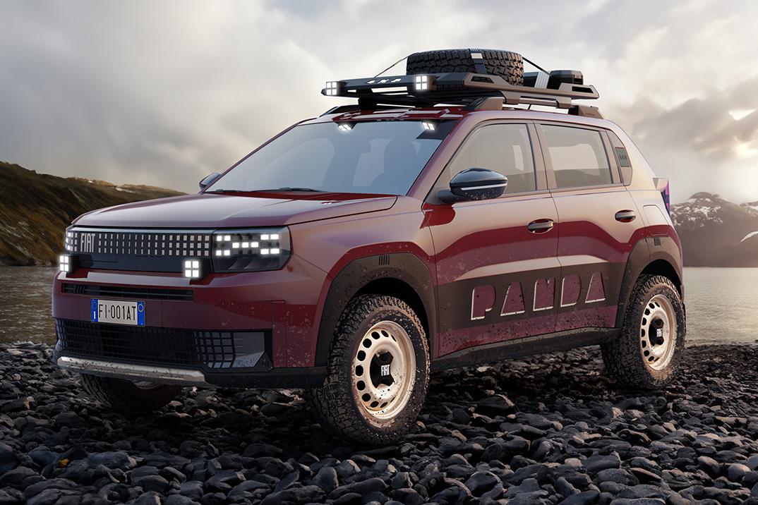 O conceito Grande Panda 4×4 de Fiat traz de volta a cabra da montanha indestrutível