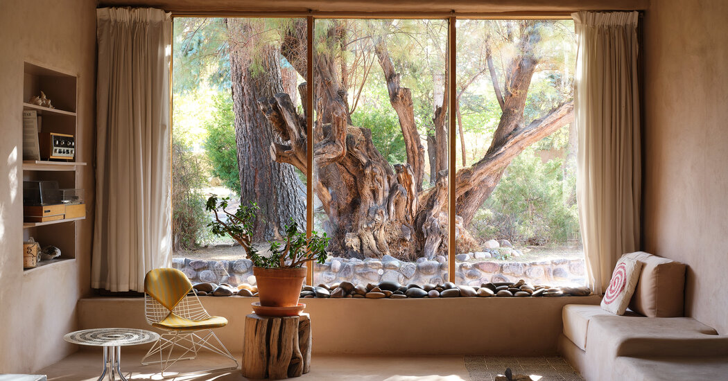 Móveis inspirados na casa do Novo México da Georgia O’Keeffe