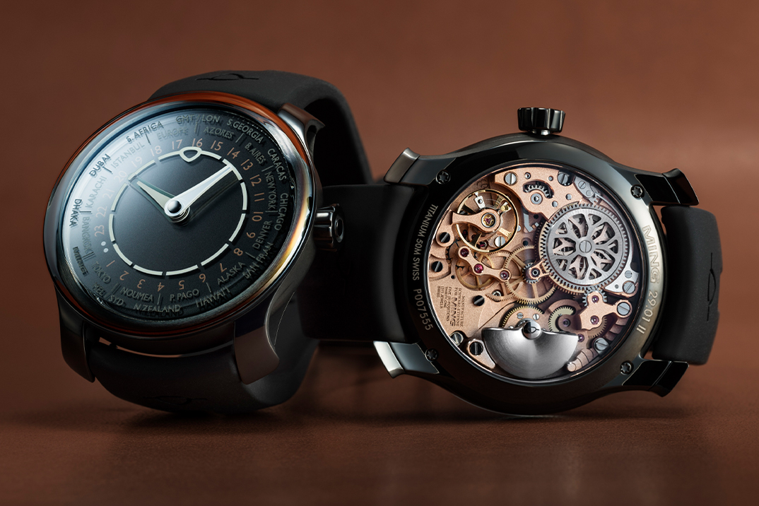 Ming fez uma versão “Midnight” de sua 29.01 WorldTimer